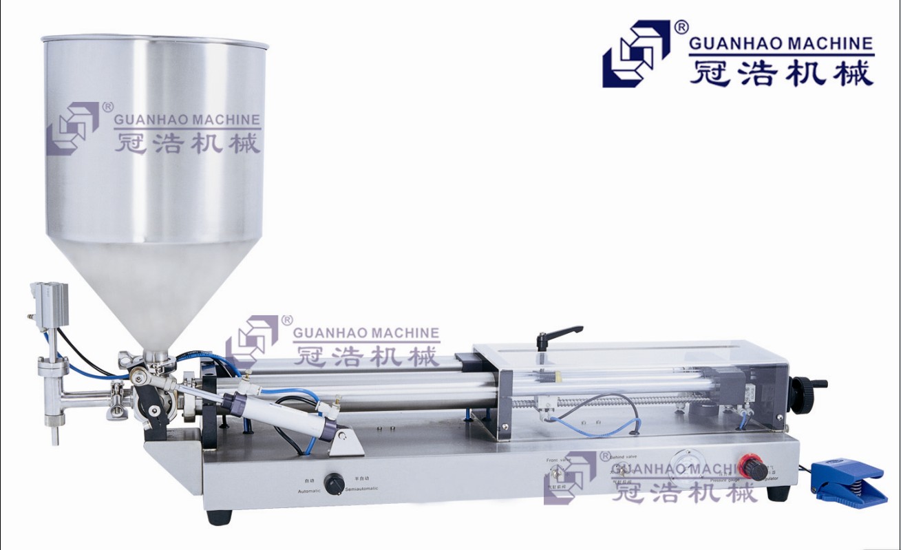 氣動半自動膏體灌裝機(jī)系列